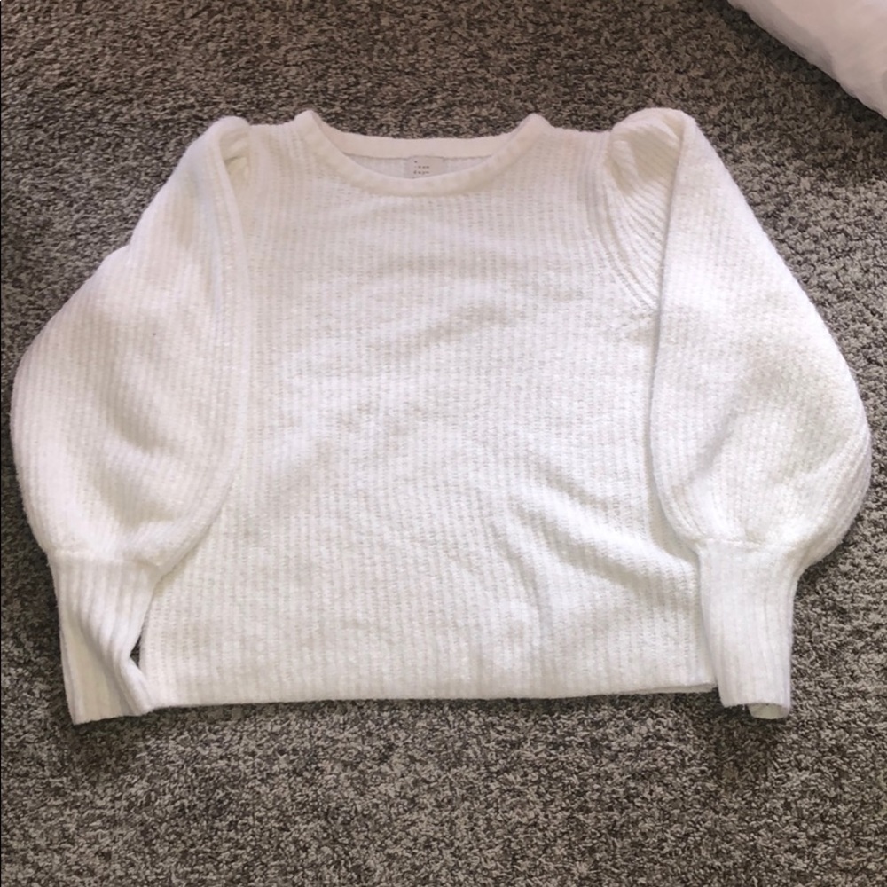 White Cotton sweater from Target